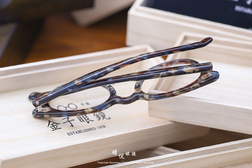 睛悦眼鏡,金子眼鏡,kaneko,KJ 49,BRBL,手工眼鏡,日本手工眼鏡