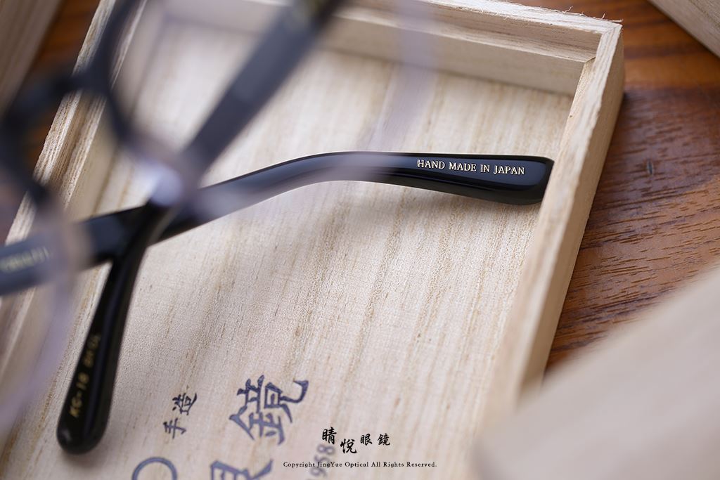 睛悦眼鏡,金子眼鏡,kaneko,KC18,BKCL,手工眼鏡,日本手工眼鏡,賽璐珞,Celluloid