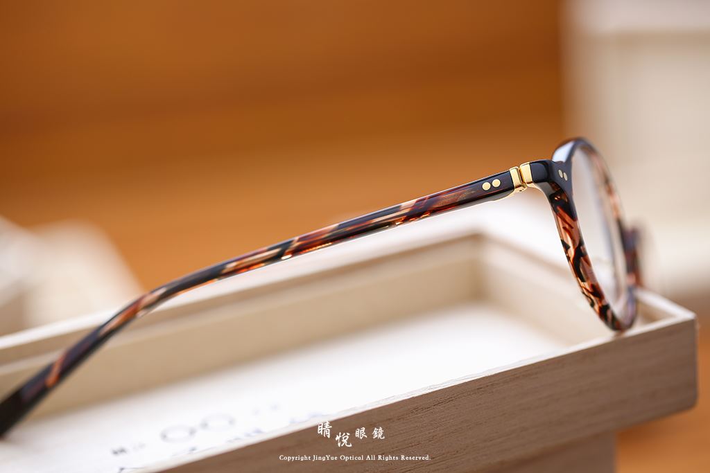 睛悦眼鏡,金子眼鏡,kaneko,手工眼鏡,日本手工眼鏡,賽璐珞,Celluloid,KC53,DEMI