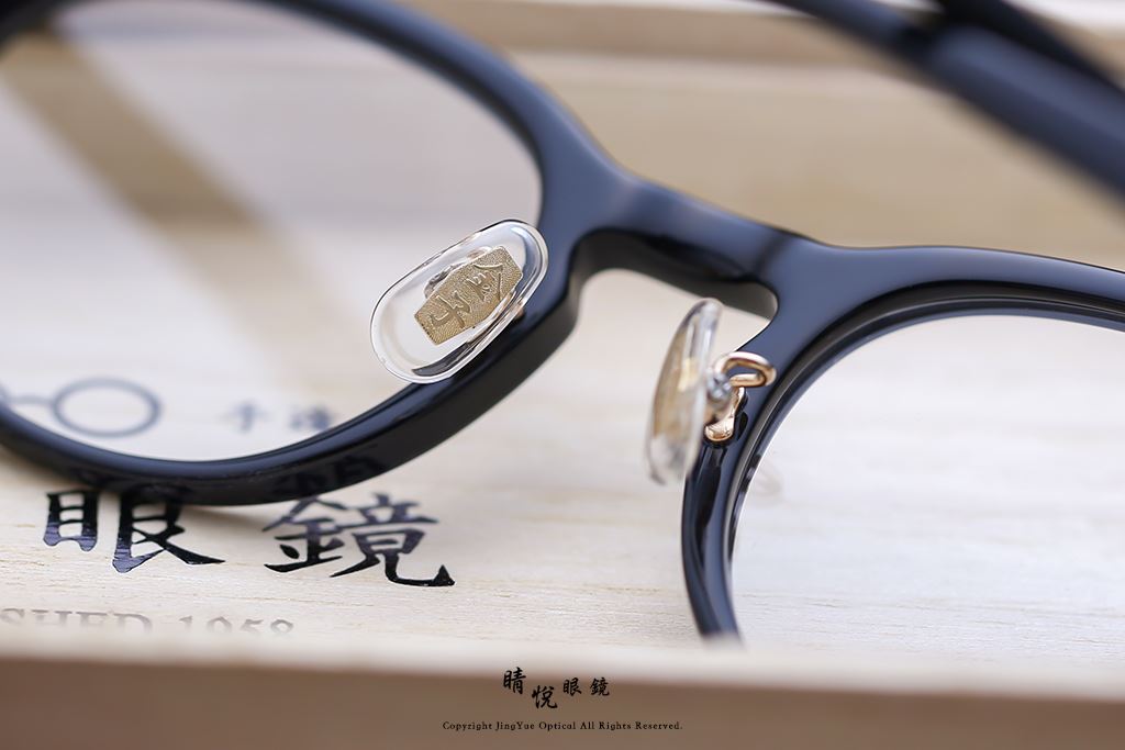 睛悦眼鏡,金子眼鏡,kaneko,手工眼鏡,日本手工眼鏡,賽璐珞,Celluloid,KC58,BK