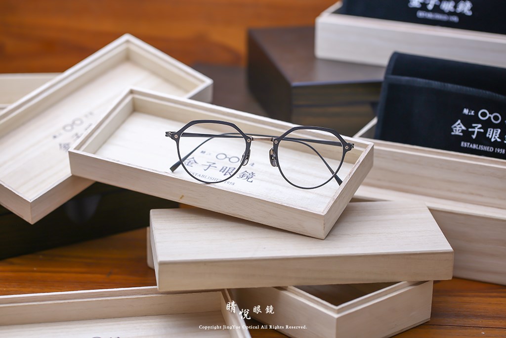 睛悦眼鏡,金子眼鏡,kaneko,手工眼鏡,日本手工眼鏡,KJ39,BKGP