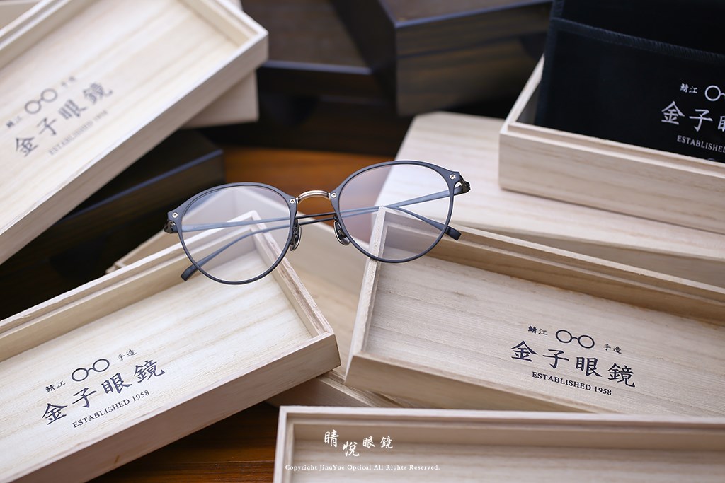 睛悦眼鏡,金子眼鏡,kaneko,手工眼鏡,日本手工眼鏡,KJ40,BKGP