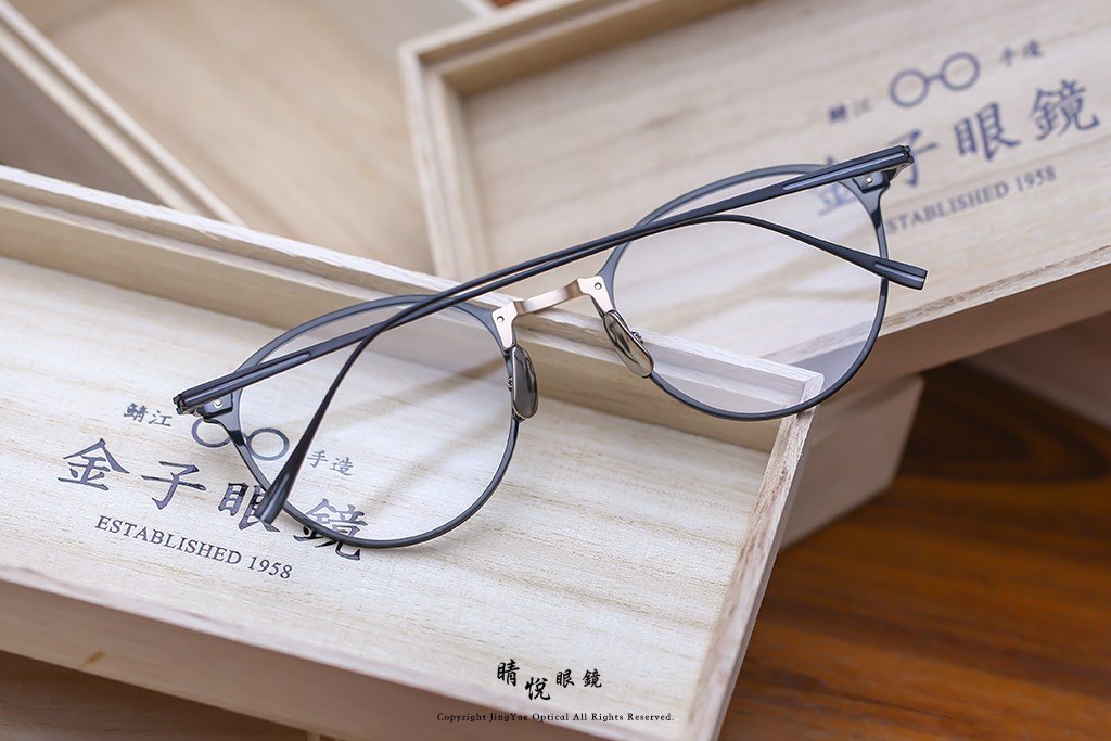 睛悦眼鏡,金子眼鏡,kaneko,手工眼鏡,日本手工眼鏡,KJ40,BKGP