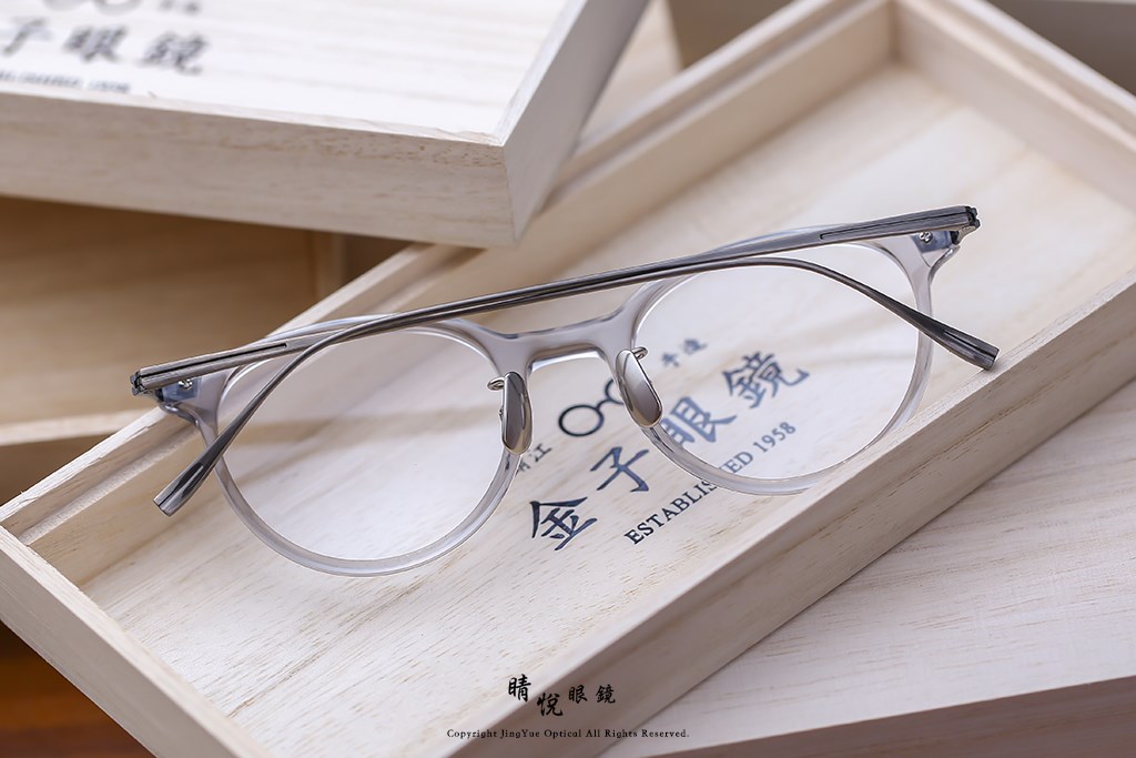 睛悦眼鏡,金子眼鏡,kaneko,手工眼鏡,日本手工眼鏡,KJ54,CGY