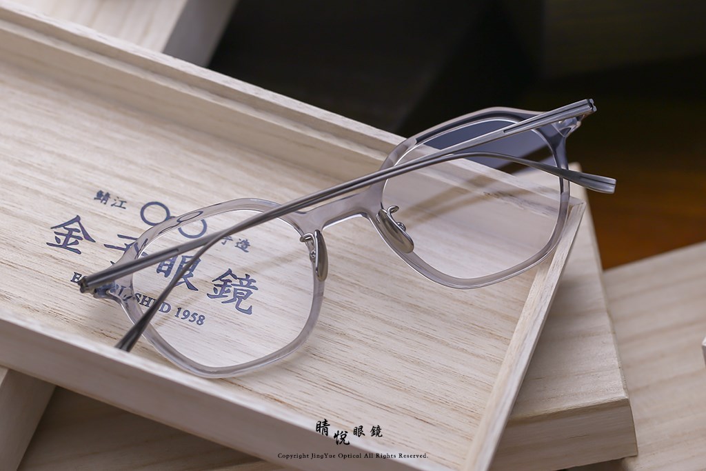 睛悦眼鏡,金子眼鏡,kaneko,手工眼鏡,日本手工眼鏡,KJ55,CGY