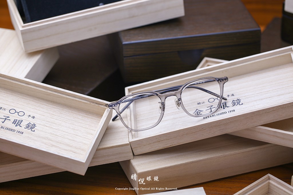 睛悦眼鏡,金子眼鏡,kaneko,手工眼鏡,日本手工眼鏡,KJ56,CGY