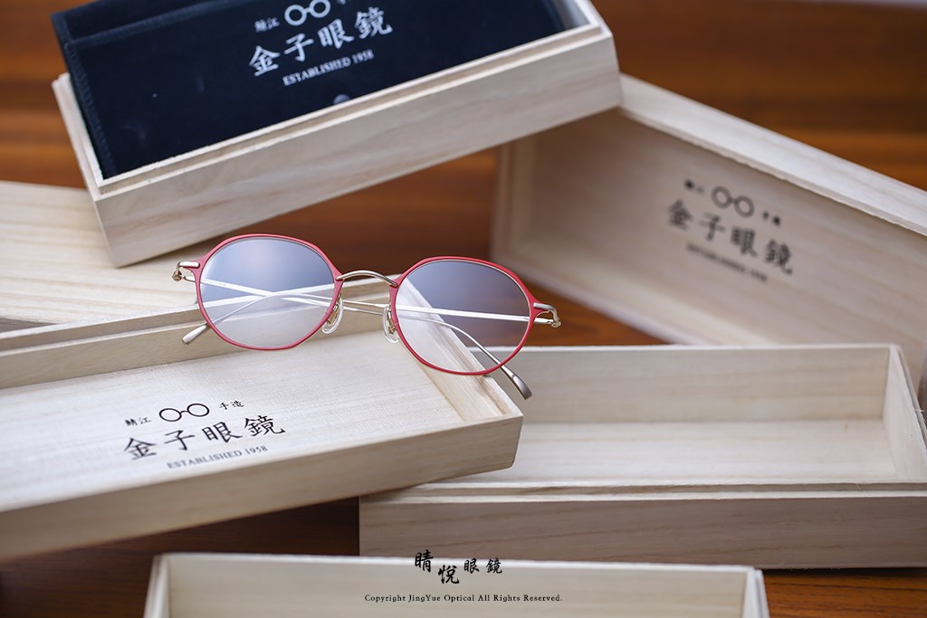 睛悦眼鏡,金子眼鏡,kaneko,手工眼鏡,日本手工眼鏡,KM14,RD