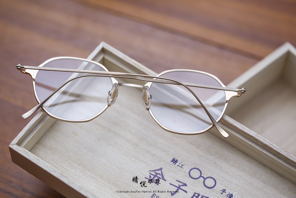 睛悦眼鏡,金子眼鏡,kaneko,手工眼鏡,日本手工眼鏡,KM14,RD