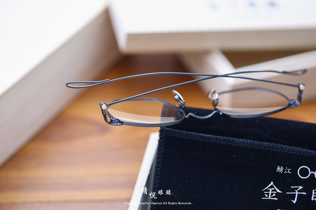 睛悦眼鏡,金子眼鏡,kaneko,手工眼鏡,日本手工眼鏡,KM16,IPBK