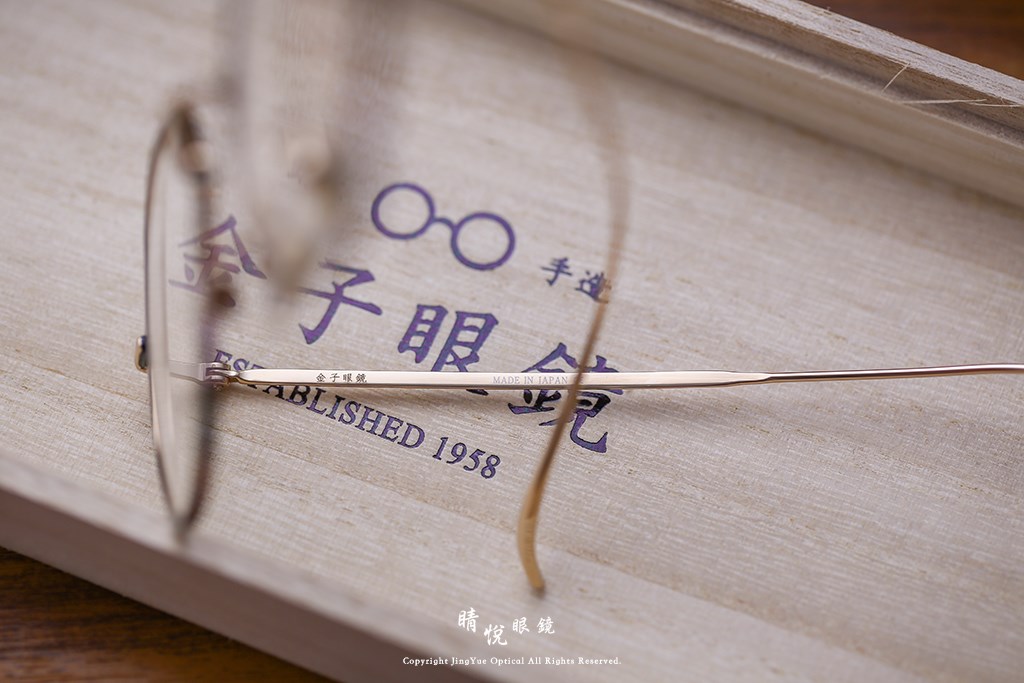睛悦眼鏡,金子眼鏡,kaneko,手工眼鏡,日本手工眼鏡,KM14,BK