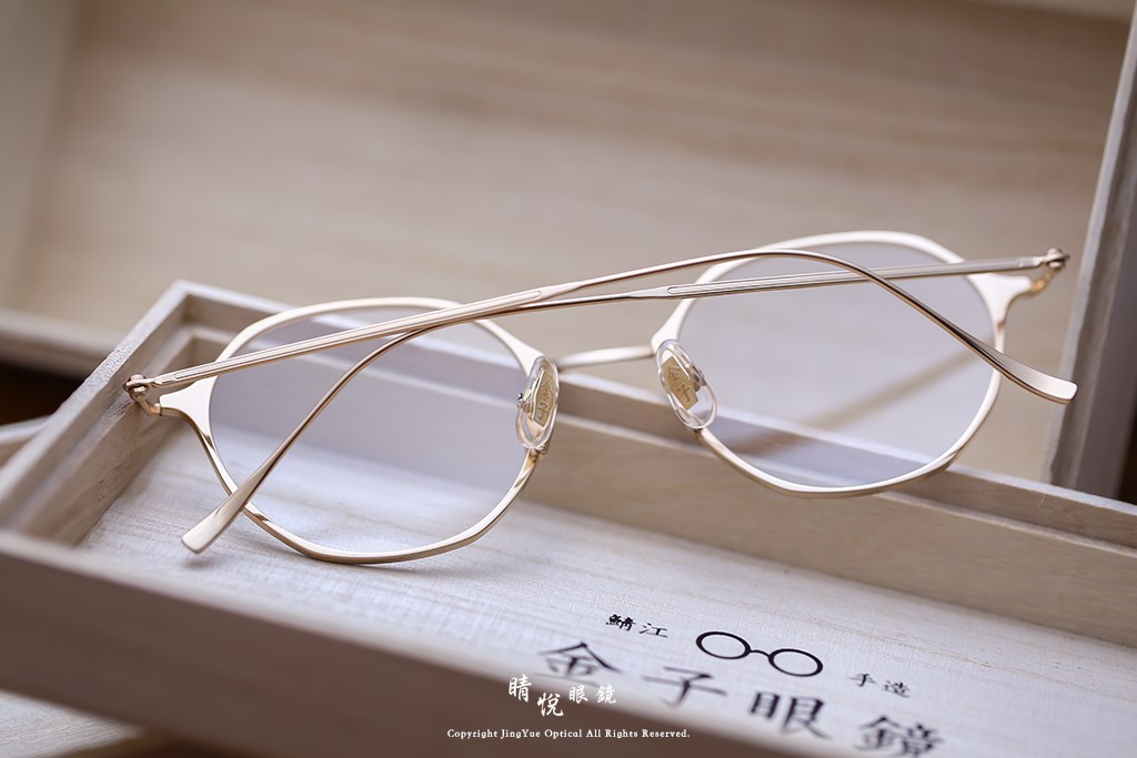 睛悦眼鏡,金子眼鏡,kaneko,手工眼鏡,日本手工眼鏡,KM14,BK