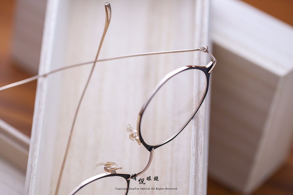 睛悦眼鏡,金子眼鏡,kaneko,手工眼鏡,日本手工眼鏡,KM14,BK