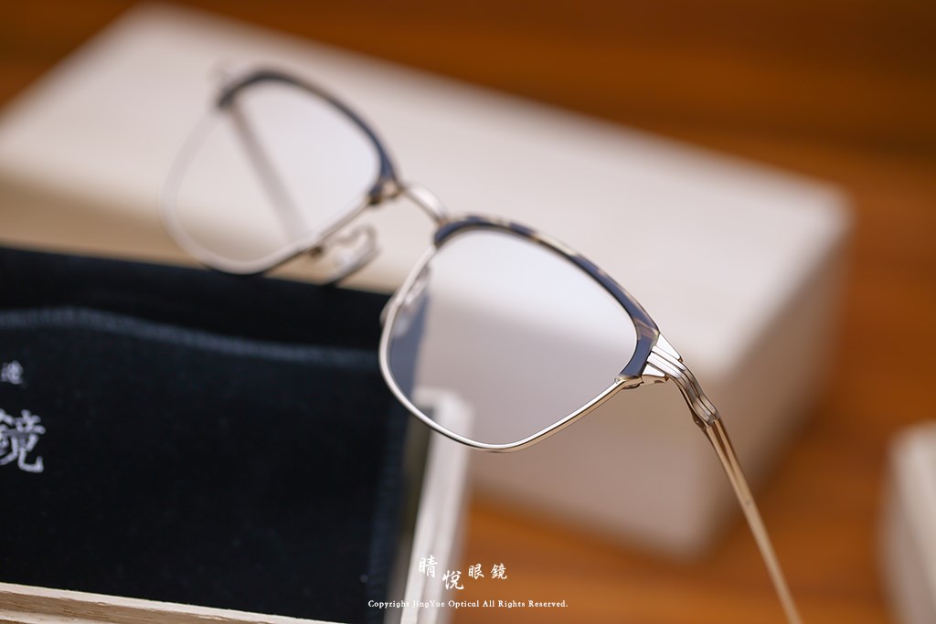 睛悦眼鏡,金子眼鏡,kaneko,手工眼鏡,日本手工眼鏡,KJ26,BRS2