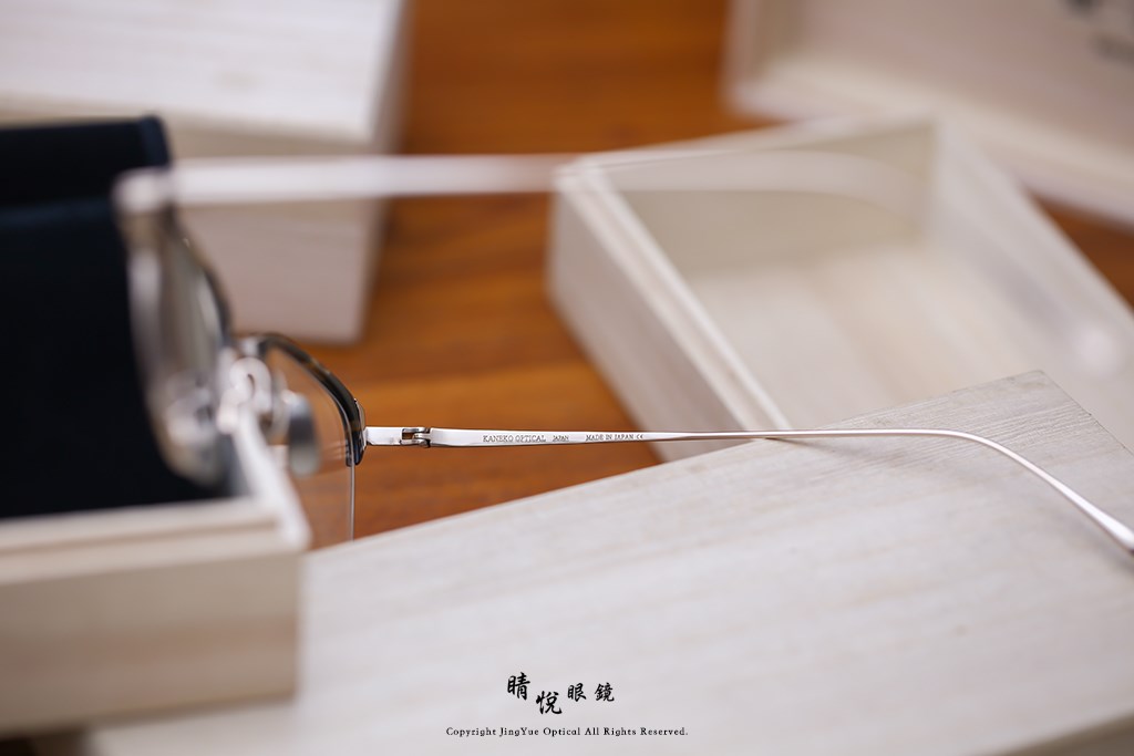 睛悦眼鏡,金子眼鏡,kaneko,手工眼鏡,日本手工眼鏡,KJ26,BRS2