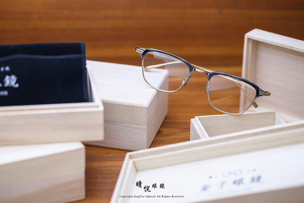 睛悦眼鏡,金子眼鏡,kaneko,手工眼鏡,日本手工眼鏡,KJ26,NVS