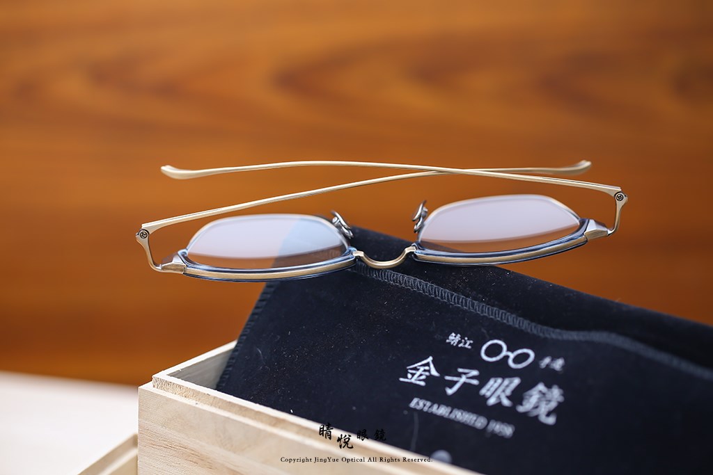 睛悦眼鏡,金子眼鏡,kaneko,手工眼鏡,日本手工眼鏡,KJ26,NVS