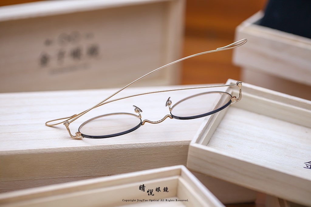 睛悦眼鏡,金子眼鏡,kaneko,手工眼鏡,日本手工眼鏡,KM18,BKBG