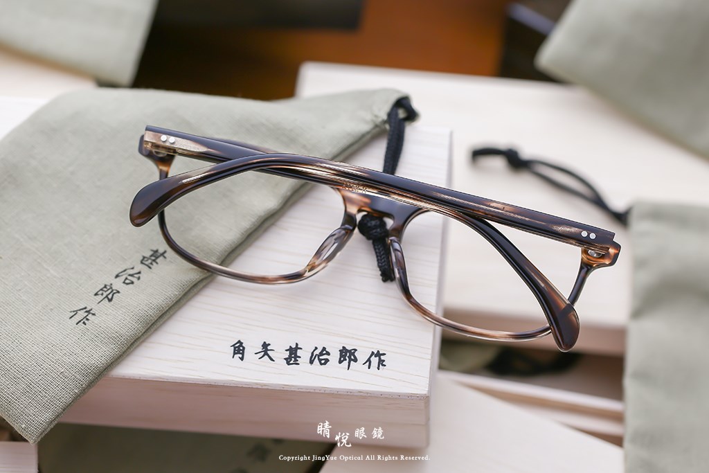 睛悦眼鏡,角矢甚治郎,手工眼鏡,日本手工眼鏡,賽璐珞,Celluloid,明治維新,勝海舟,C3