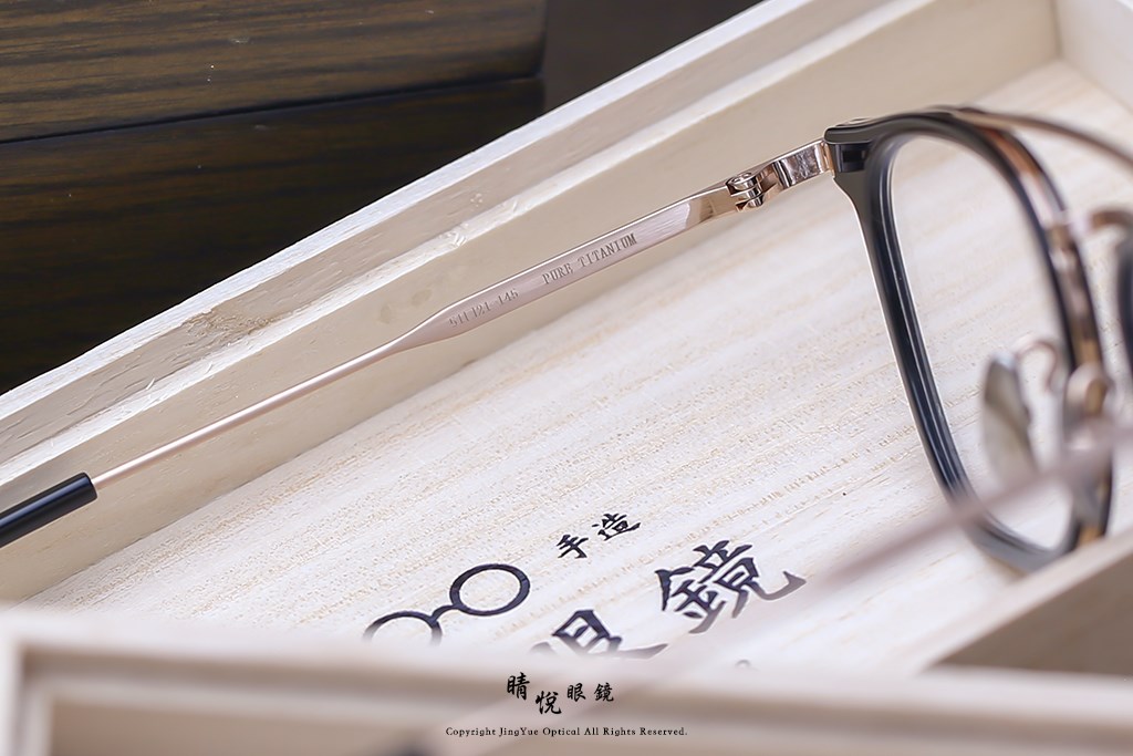 睛悦眼鏡,金子眼鏡,kaneko,手工眼鏡,日本手工眼鏡,賽璐珞,Celluloid,KC46,BRWG