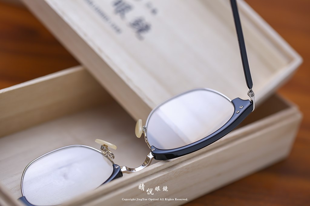 睛悦眼鏡,金子眼鏡,kaneko,手工眼鏡,日本手工眼鏡,KV34,BK