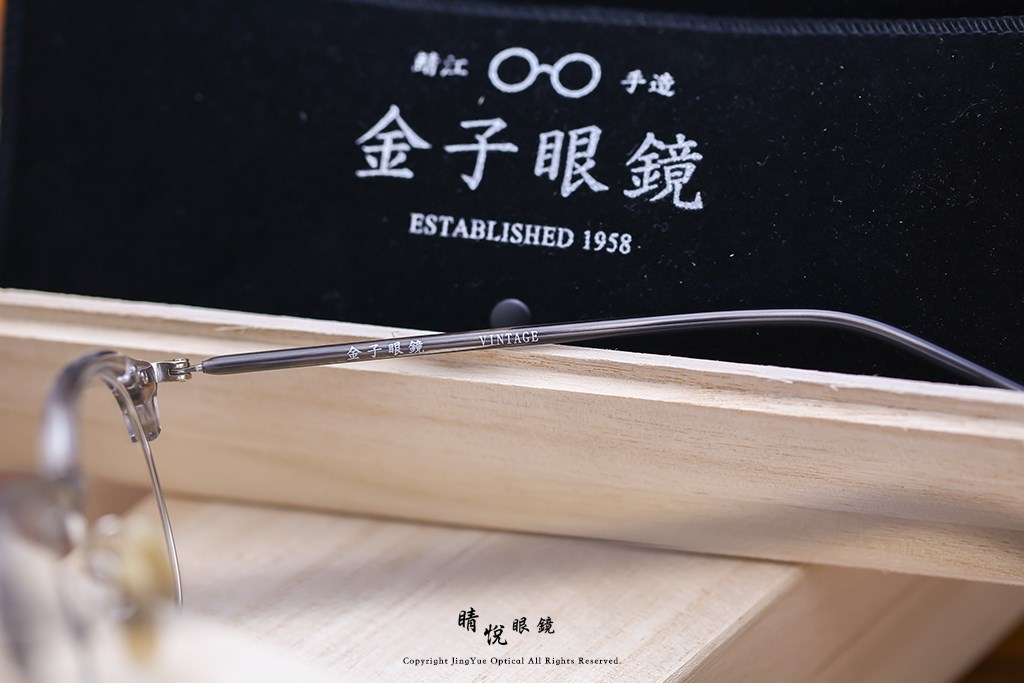 睛悦眼鏡,金子眼鏡,kaneko,手工眼鏡,日本手工眼鏡,KV34,GYS