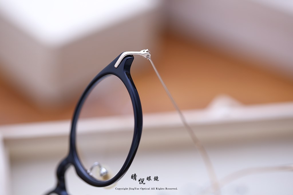睛悦眼鏡,金子眼鏡,kaneko,手工眼鏡,日本手工眼鏡,KV38L,BK