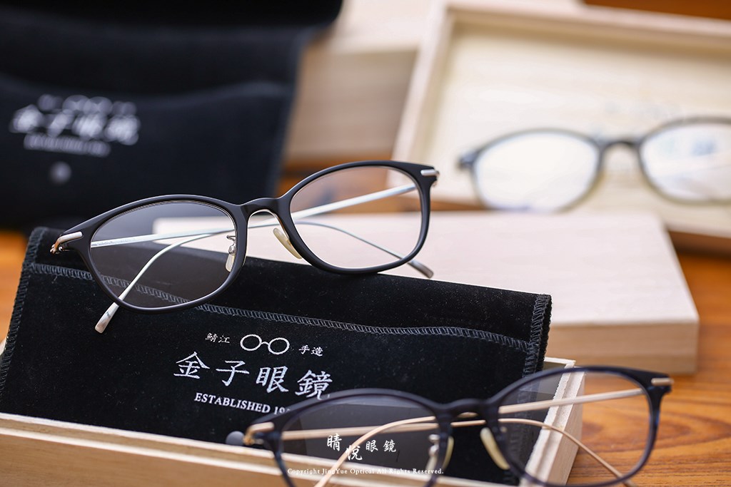 睛悦眼鏡,金子眼鏡,kaneko,手工眼鏡,日本手工眼鏡,KV40L,BK
