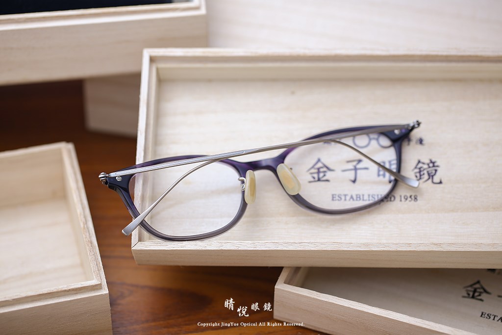 睛悦眼鏡,金子眼鏡,kaneko,手工眼鏡,日本手工眼鏡,KV40L,PLH