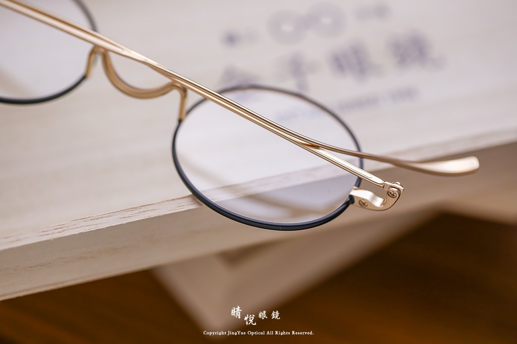 睛悦眼鏡,金子眼鏡,kaneko,手工眼鏡,日本手工眼鏡,KV49,BKGP