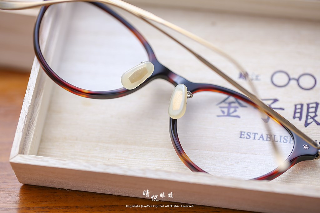 睛悦眼鏡,金子眼鏡,kaneko,手工眼鏡,日本手工眼鏡,KV51L,RDDE
