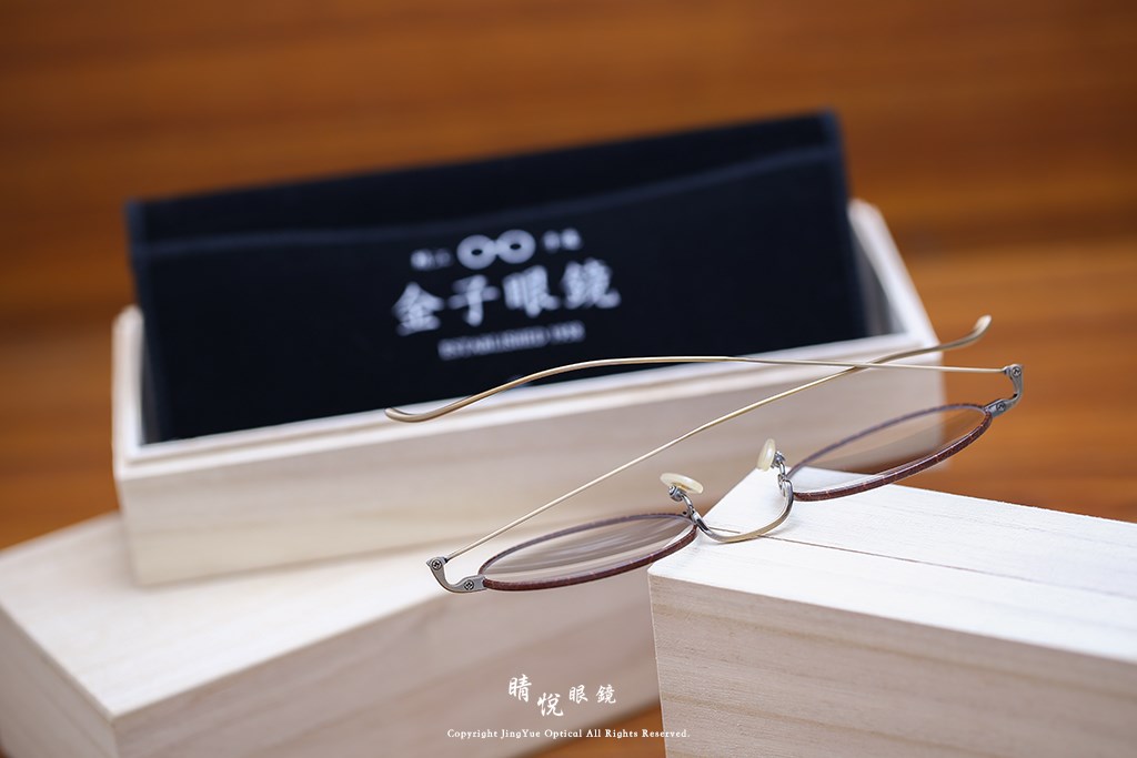 睛悦眼鏡,金子眼鏡,kaneko,手工眼鏡,日本手工眼鏡,KV54W,BRL