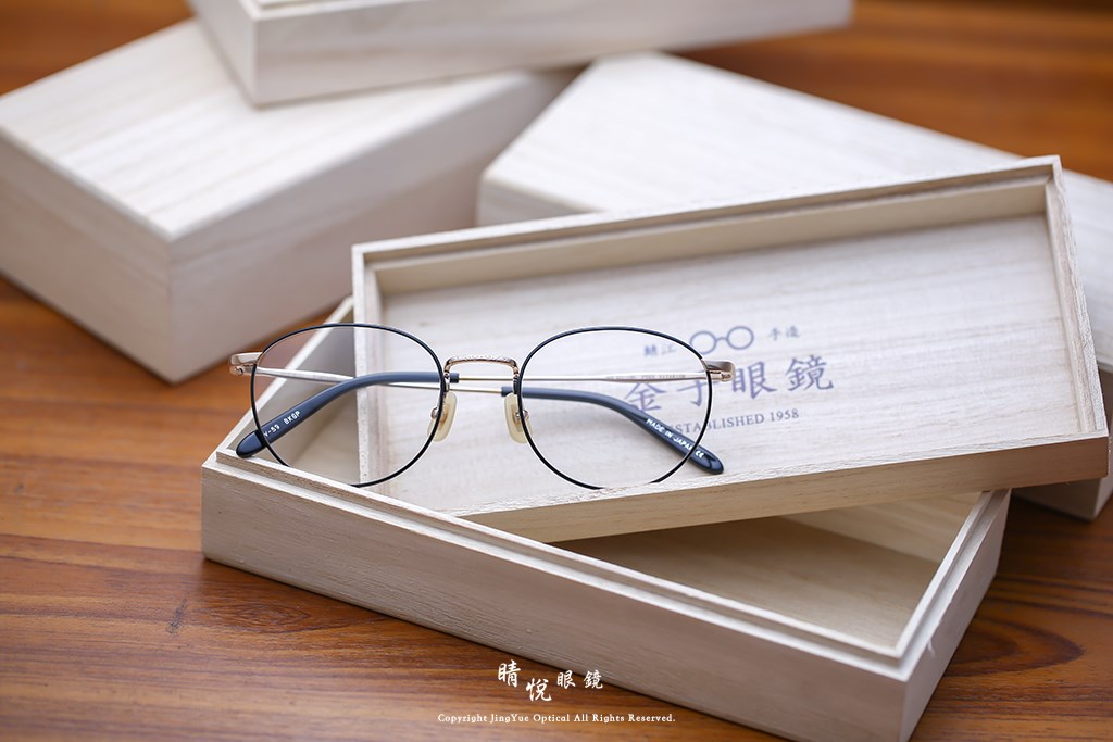 睛悦眼鏡,金子眼鏡,kaneko,手工眼鏡,日本手工眼鏡,KV59,BKGP