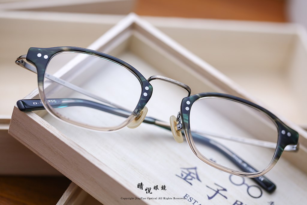 睛悦眼鏡,金子眼鏡,kaneko,手工眼鏡,日本手工眼鏡,KV70,GRSH