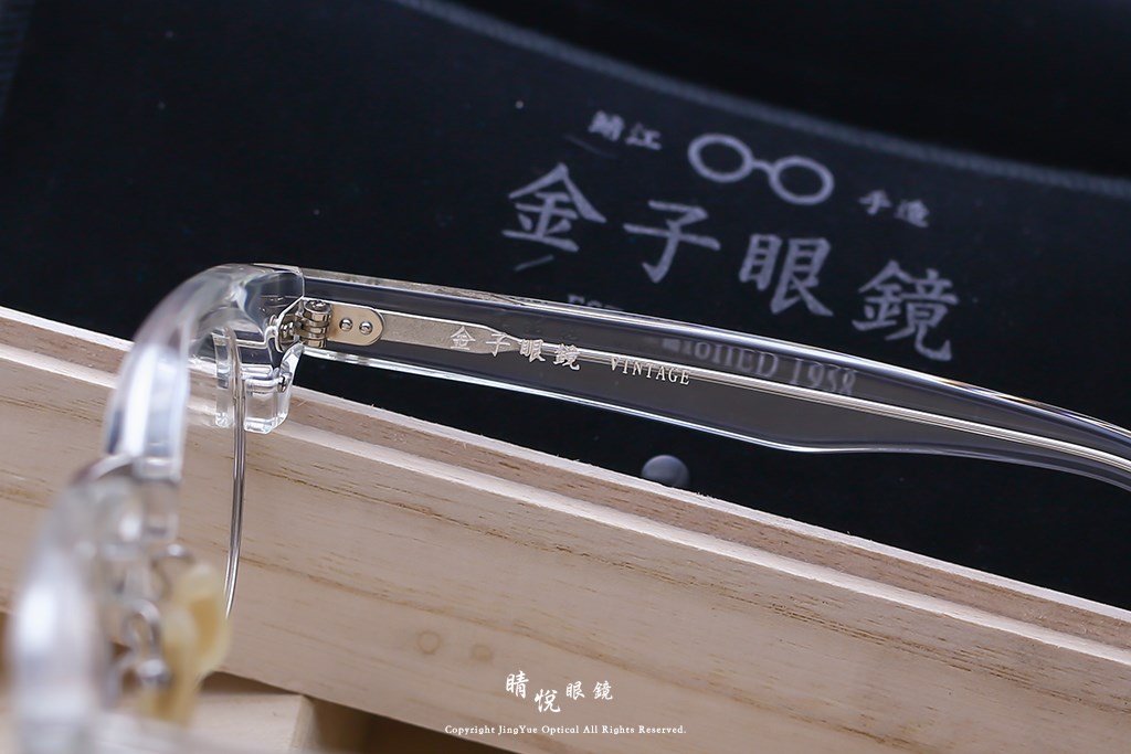 睛悦眼鏡,金子眼鏡,kaneko,手工眼鏡,日本手工眼鏡,KV75,CL