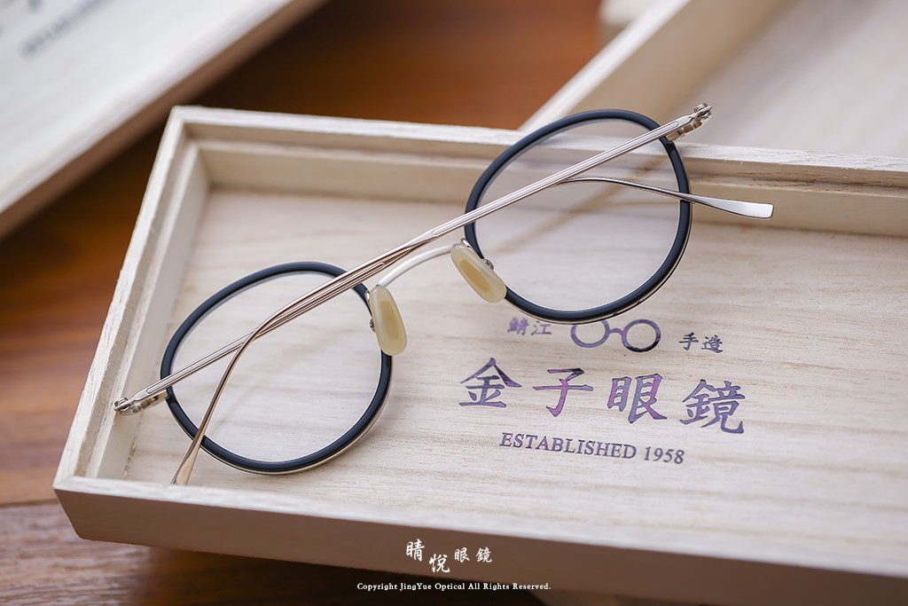 睛悦眼鏡,金子眼鏡,kaneko,手工眼鏡,日本手工眼鏡,KV86L,BKGP