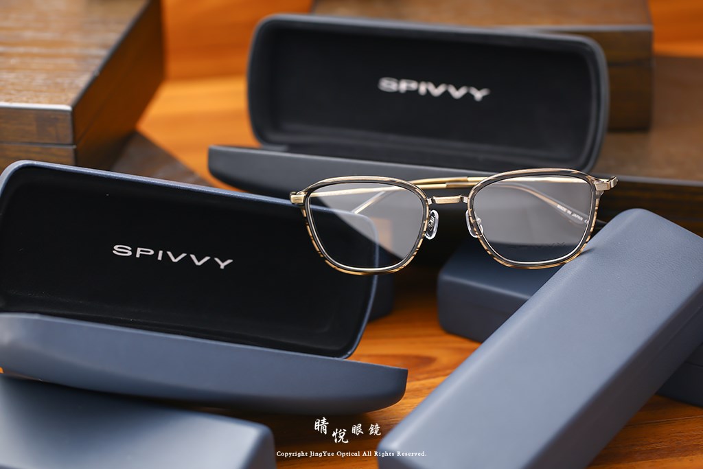 完美藝術之作 SPIVVY 日本手工眼鏡 SP OPOA BRS 80825