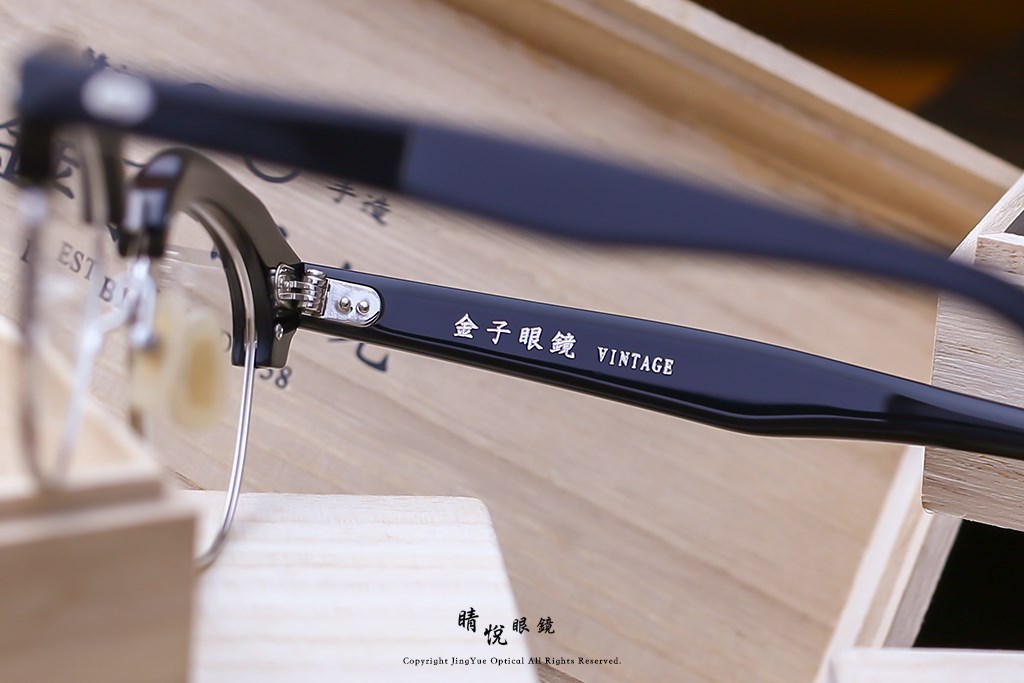 睛悦眼鏡,金子眼鏡,kaneko,手工眼鏡,日本手工眼鏡,KV95,BKSI