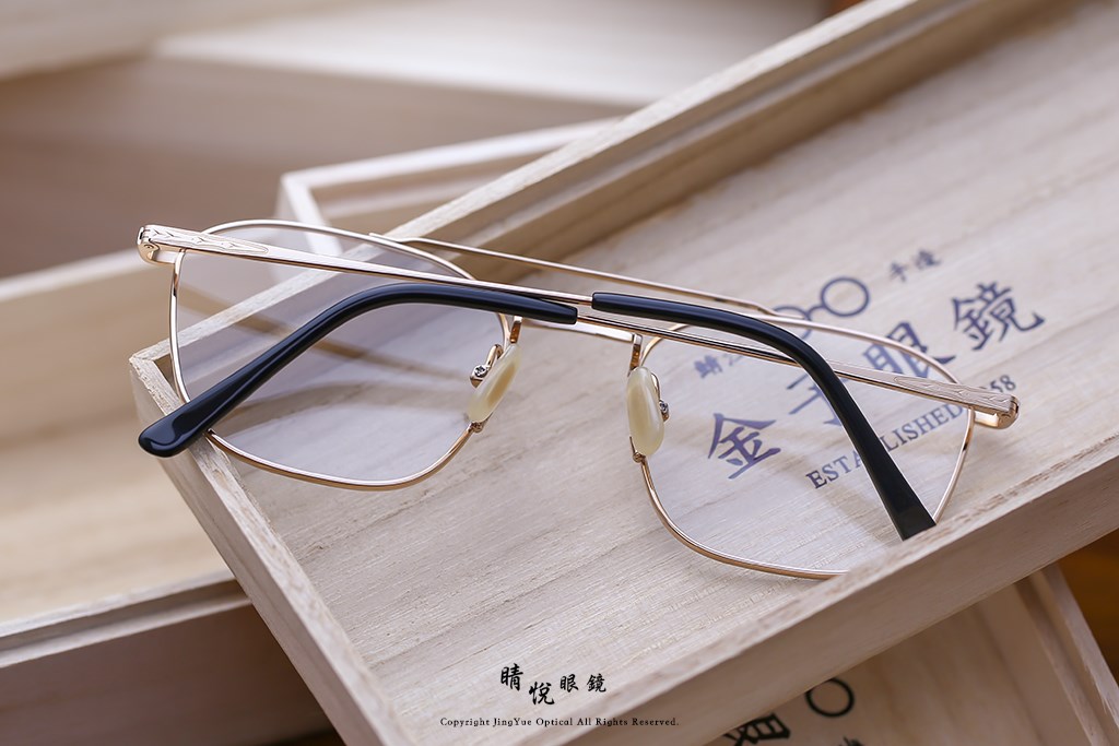睛悦眼鏡,金子眼鏡,kaneko,手工眼鏡,日本手工眼鏡,KV100,BKGP	