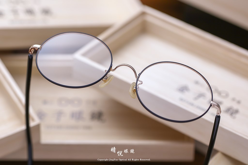 睛悦眼鏡,金子眼鏡,kaneko,手工眼鏡,日本手工眼鏡,KV102,BKGP	