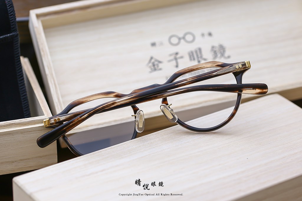睛悦眼鏡,金子眼鏡,kaneko,手工眼鏡,日本手工眼鏡,賽璐珞,Celluloid,KC75,CHS