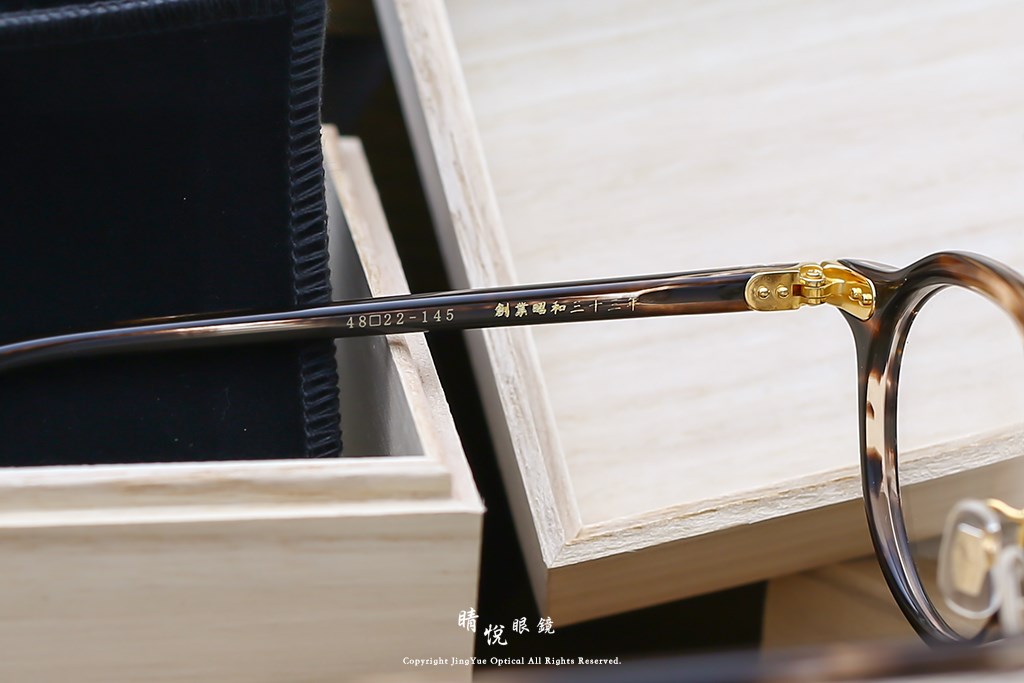 睛悦眼鏡,金子眼鏡,kaneko,手工眼鏡,日本手工眼鏡,賽璐珞,Celluloid,KC75,CHS