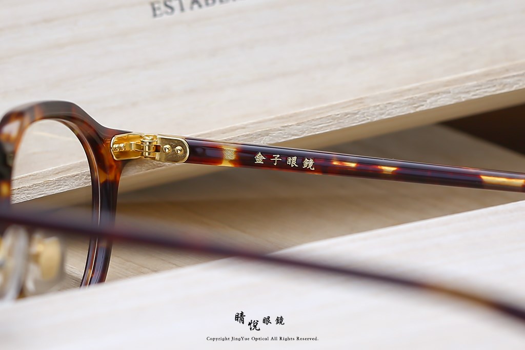 睛悦眼鏡,金子眼鏡,kaneko,手工眼鏡,日本手工眼鏡,賽璐珞,Celluloid,KC75,DEMI	