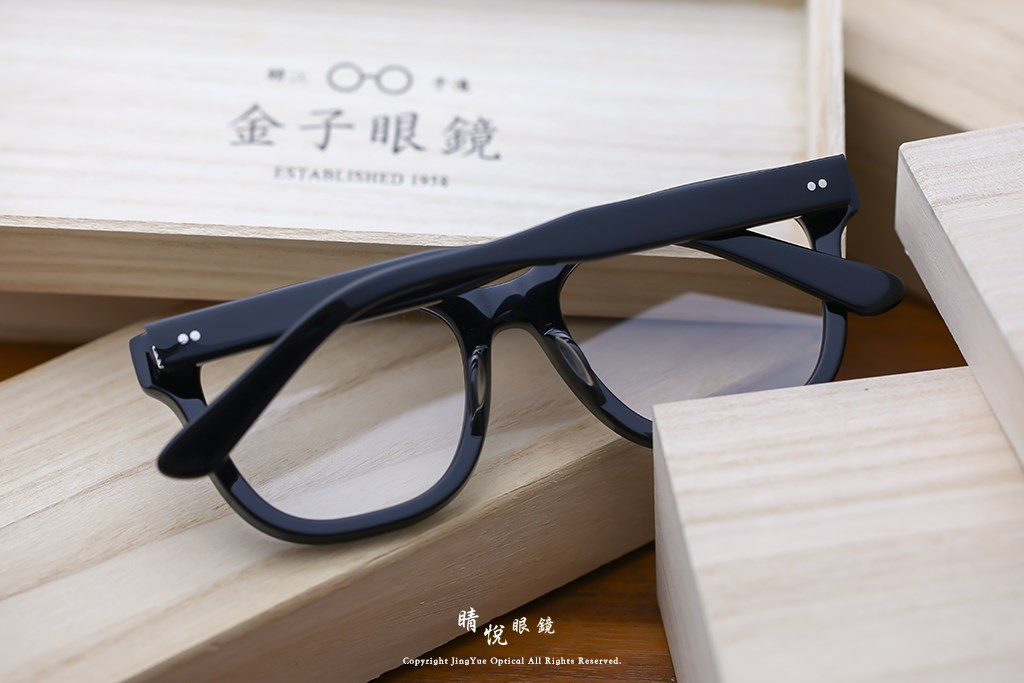 睛悦眼鏡,金子眼鏡,kaneko,手工眼鏡,日本手工眼鏡,賽璐珞,acetate,Celluloid,KA 54,BK	