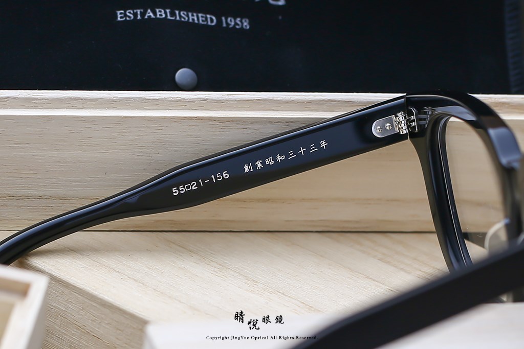睛悦眼鏡,金子眼鏡,kaneko,手工眼鏡,日本手工眼鏡,賽璐珞,acetate,Celluloid,KA 54,BK	