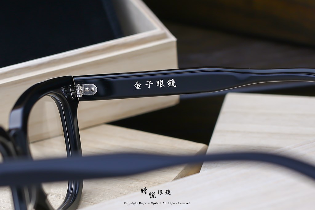 睛悦眼鏡,金子眼鏡,kaneko,手工眼鏡,日本手工眼鏡,賽璐珞,acetate,Celluloid,KA 54,BK	