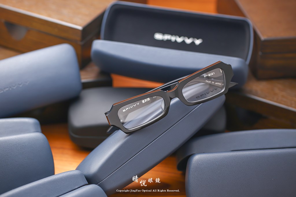 KANEKO,金子眼鏡,SPIVVY,與市,日本手工眼鏡,手工眼鏡,眼鏡,SP 2001,BK	