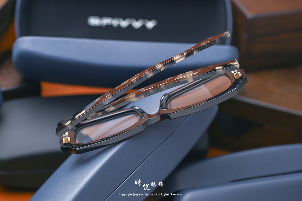 KANEKO,金子眼鏡,SPIVVY,與市,日本手工眼鏡,手工眼鏡,眼鏡,SP 2001,BK BKDE	