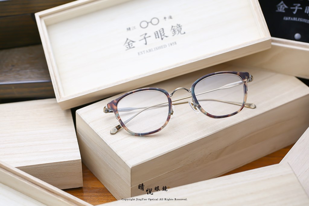 睛悦眼鏡,金子眼鏡,kaneko,手工眼鏡,日本手工眼鏡,賽璐珞,Celluloid,KM 68 BRGR