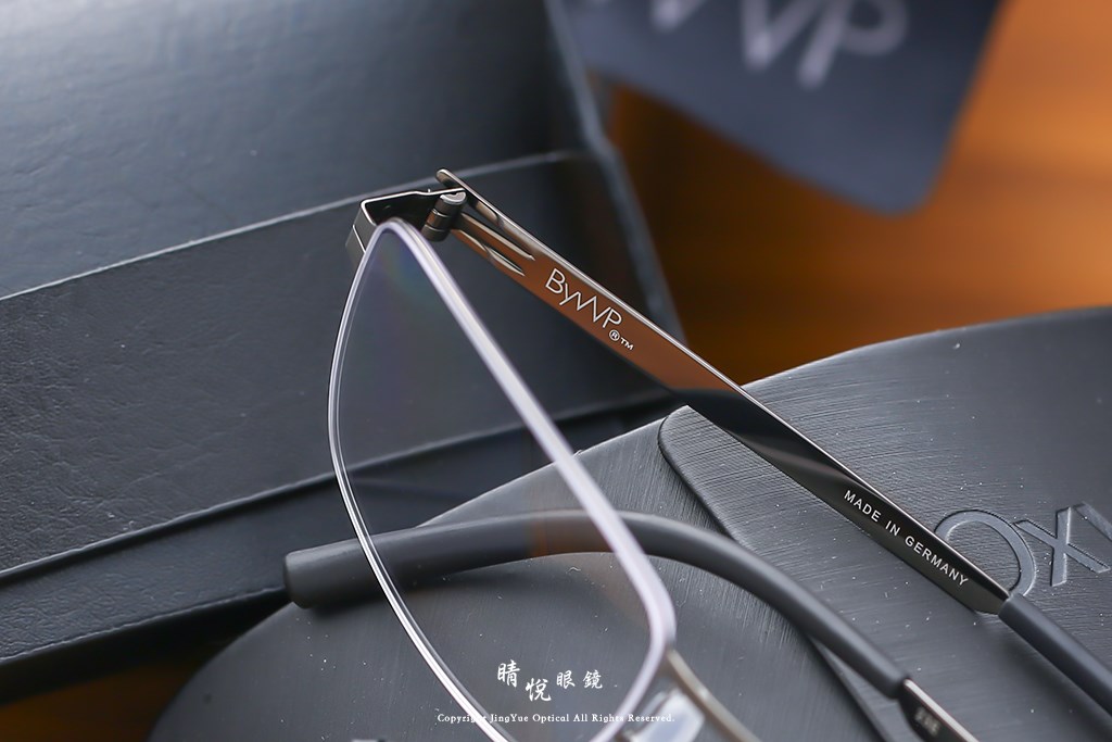睛悦眼鏡,BYWP,德國薄鋼眼鏡,眼鏡,手工眼鏡,手工框,BYA 16709 GY