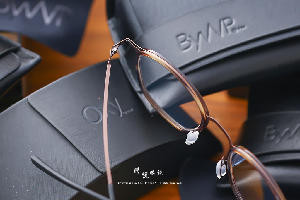 睛悦眼鏡,BYWP,德國薄鋼眼鏡,眼鏡,手工眼鏡,手工框,OYA 21714 WBR MM